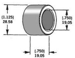 3/4" Axle Spacer