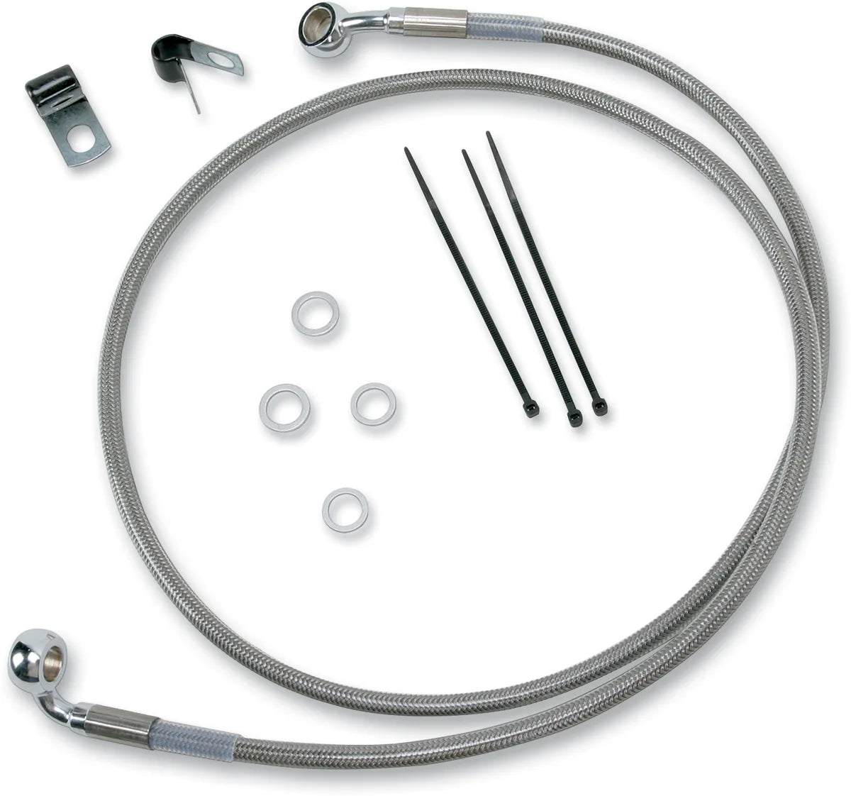 Extended Length Stainless Steel Brake Line Kit
