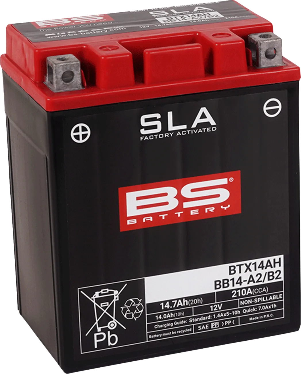 SLA Factory- Activated AGM Maintenance-Free Battery