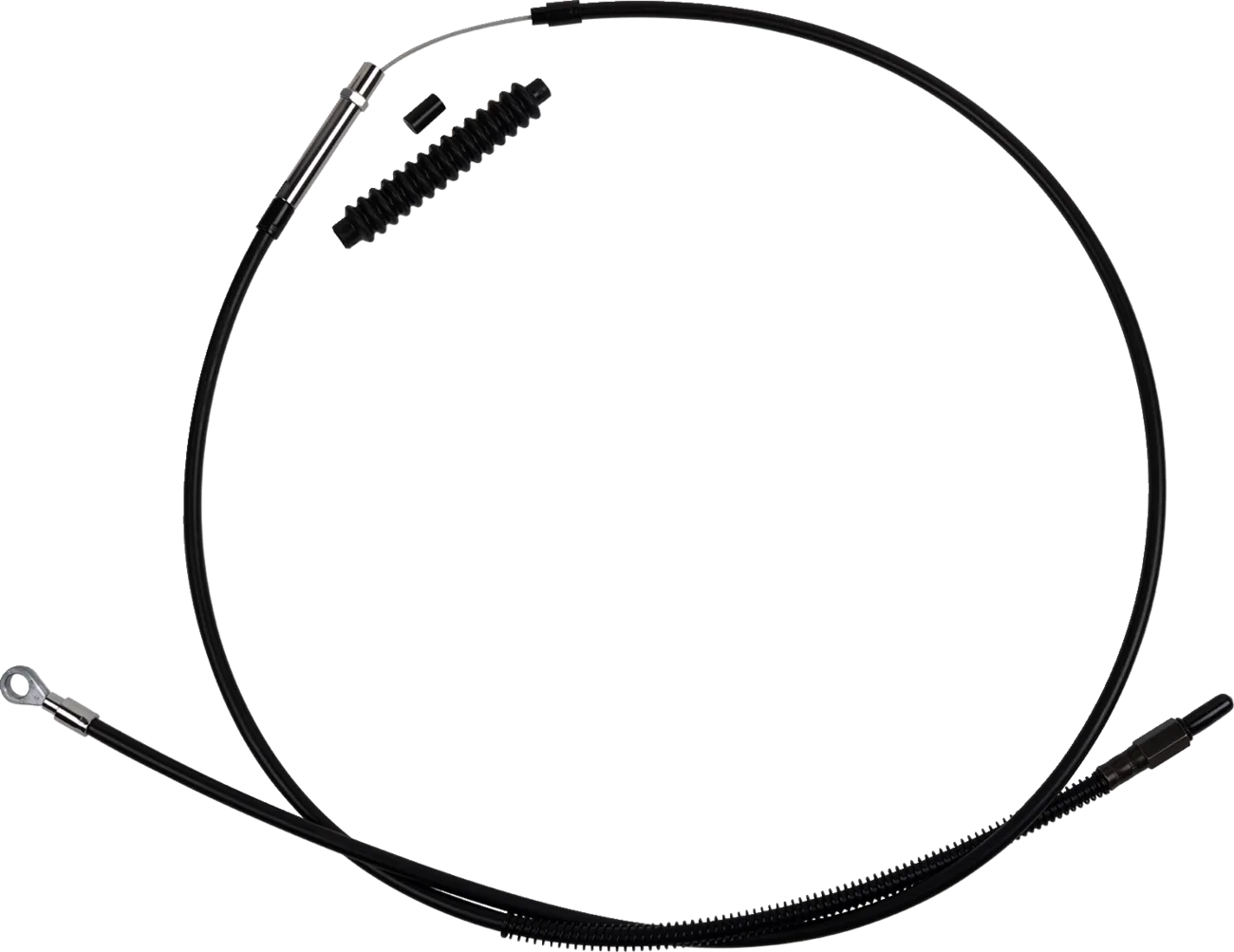 High-Efficiency Black Vinyl Clutch Cable