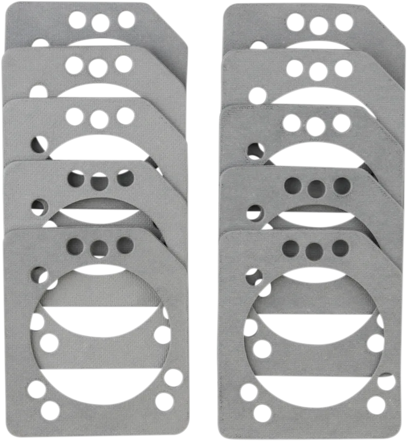 Carburetor to backing plate gasket