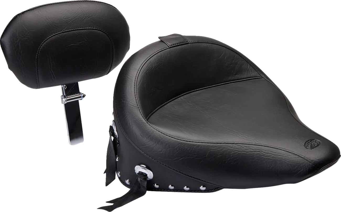 Wide Solo Seat with Removable Backrest