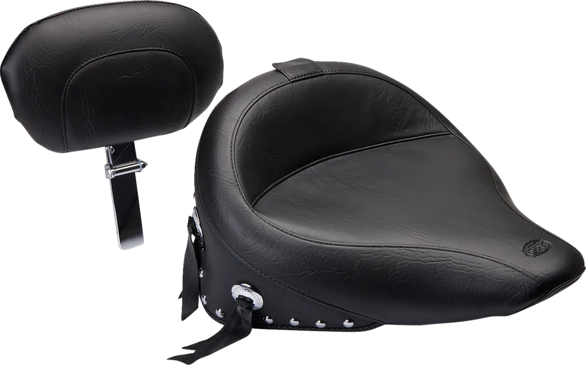 Wide Solo Seat with Removable Backrest