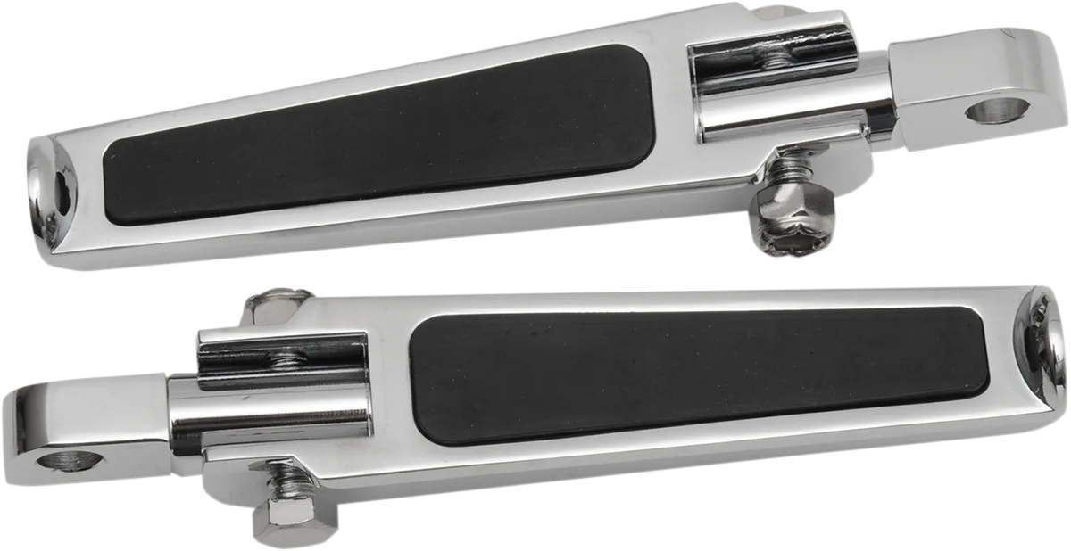 Foot Pegs with Rubber Inlay