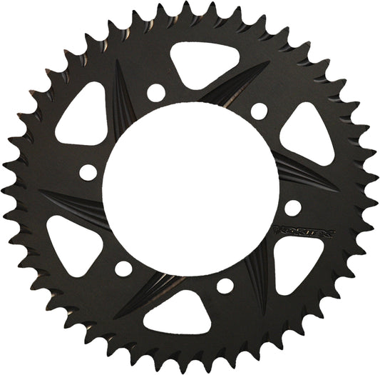 F5 Rear Aluminum Sprocket Black Hardcoat 48T