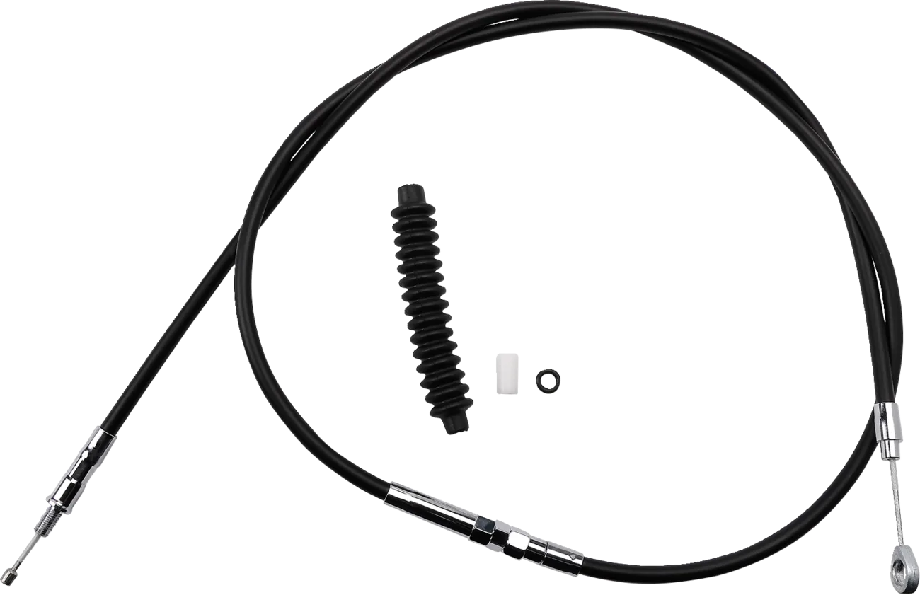 High-Efficiency Black Vinyl Clutch Cable