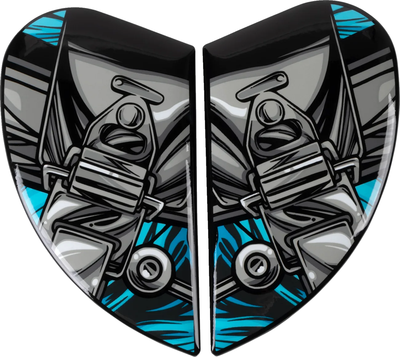 Airframe Pro™ Helmet Side Plates — Outbreak