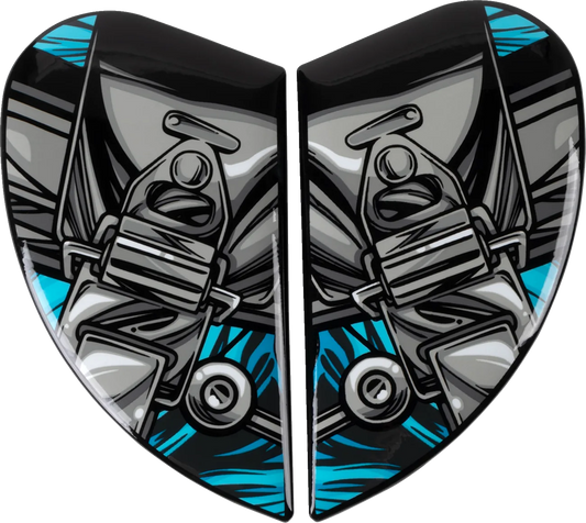 Airframe Pro™ Helmet Side Plates — Outbreak
