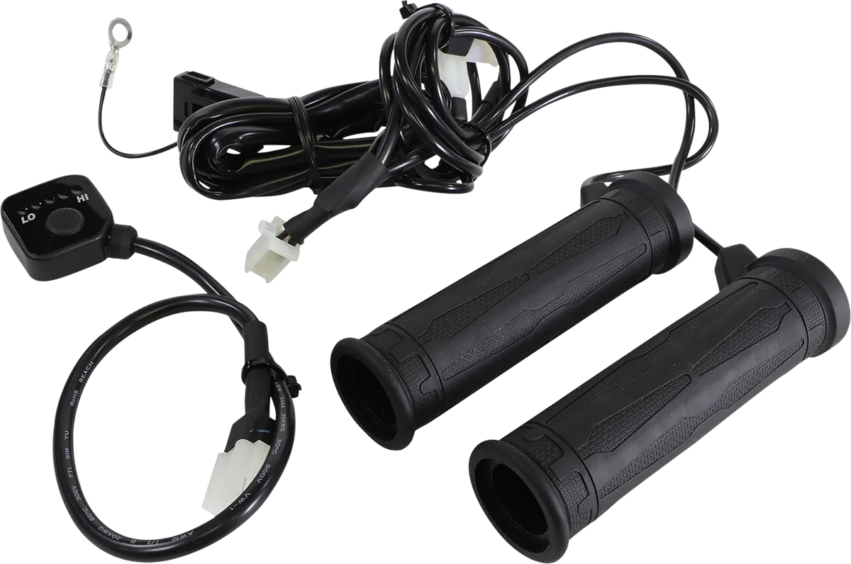 5 Level Thumb Throttle Heated Grips