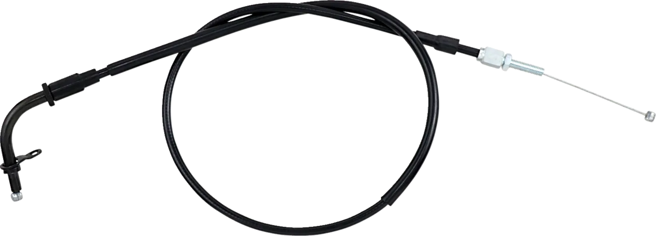 Black Vinyl Throttle Cable