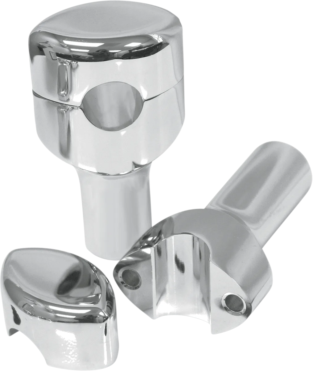 Hefty Smooth Handlebar Risers for 1-1/4" Handlebars