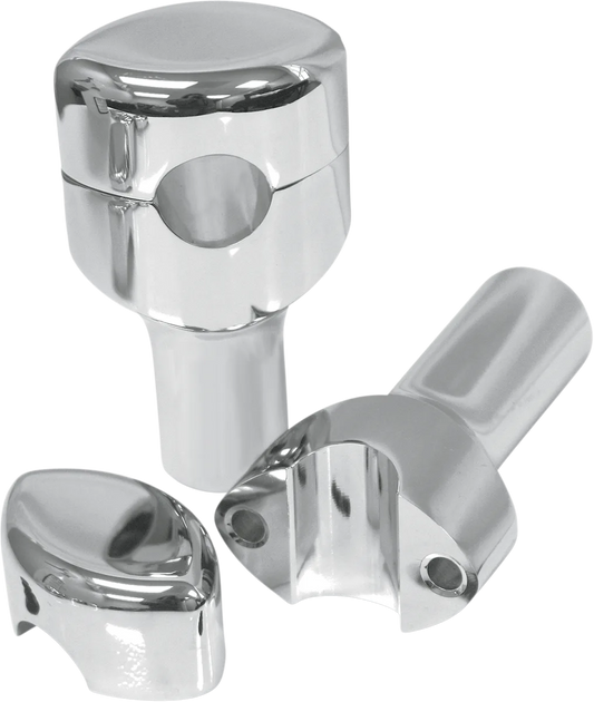 Hefty Smooth Handlebar Risers for 1-1/4" Handlebars