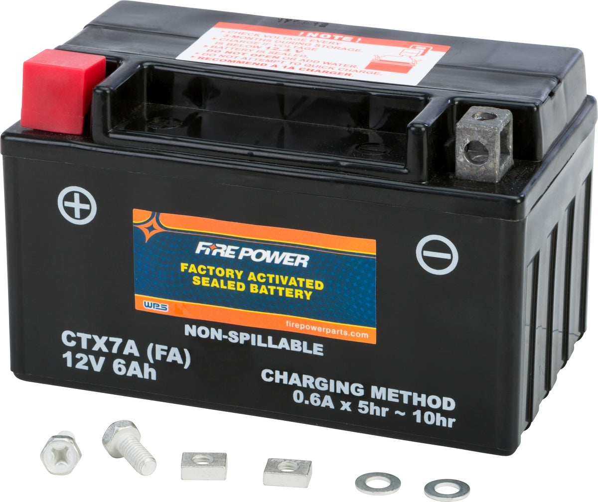 Factory Activated Sealed Battery