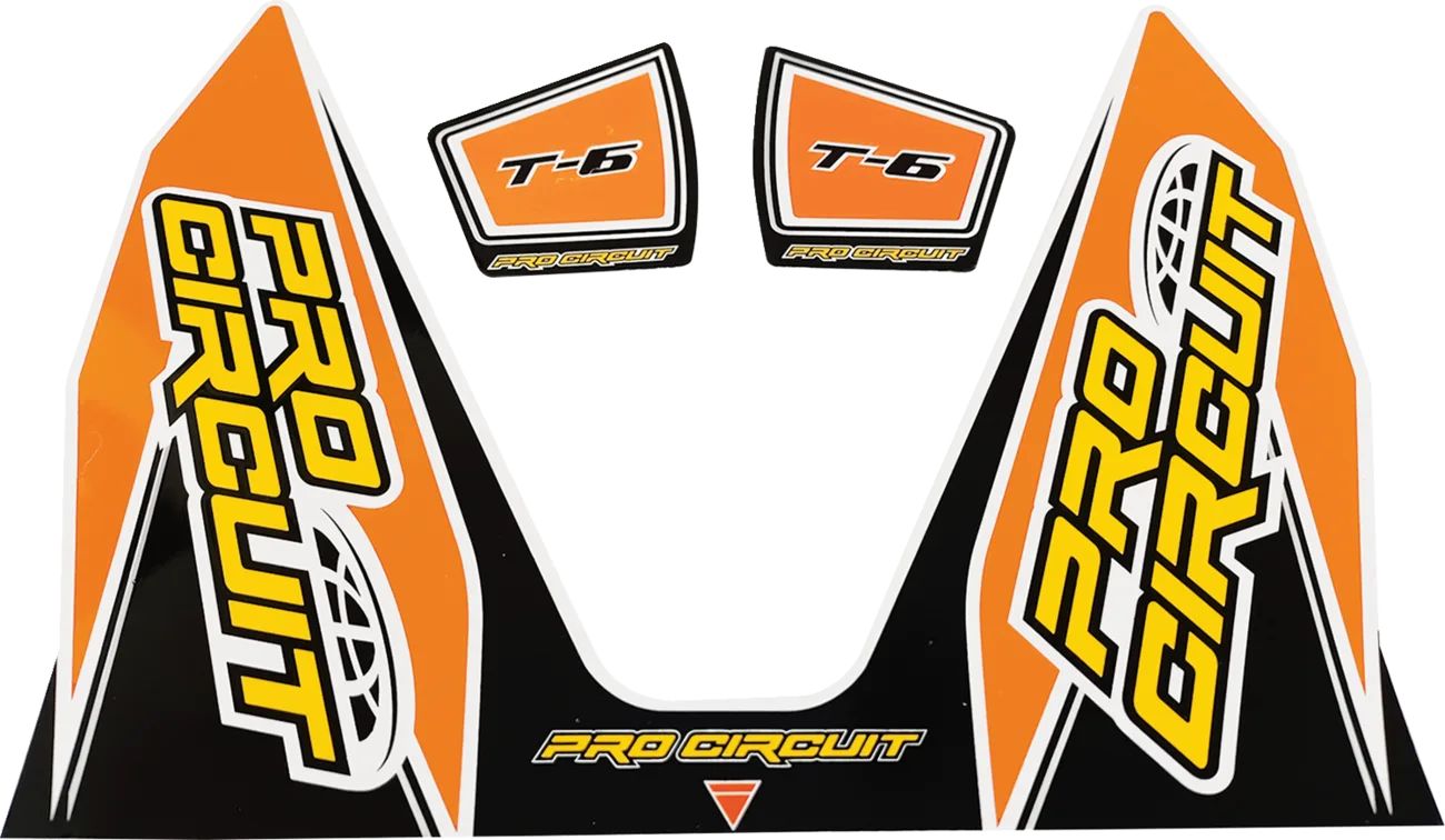 T-6 Exhaust Decals