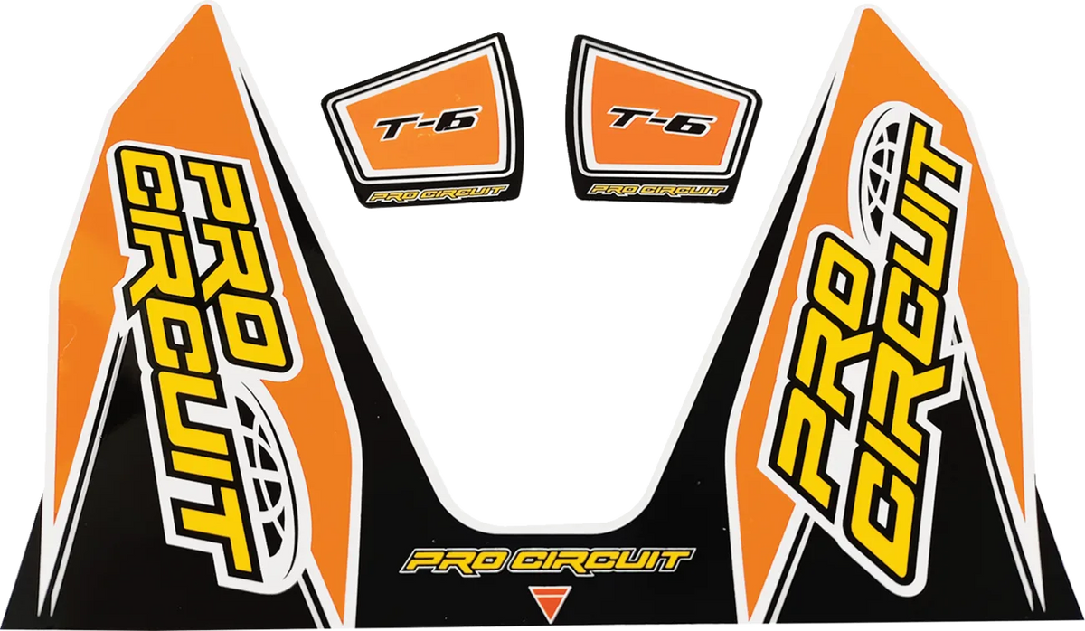 T-6 Exhaust Decals