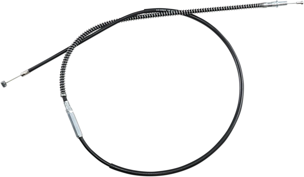 Black Vinyl Clutch Cable