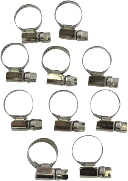 Embossed Stainless Steel Hose Clamps