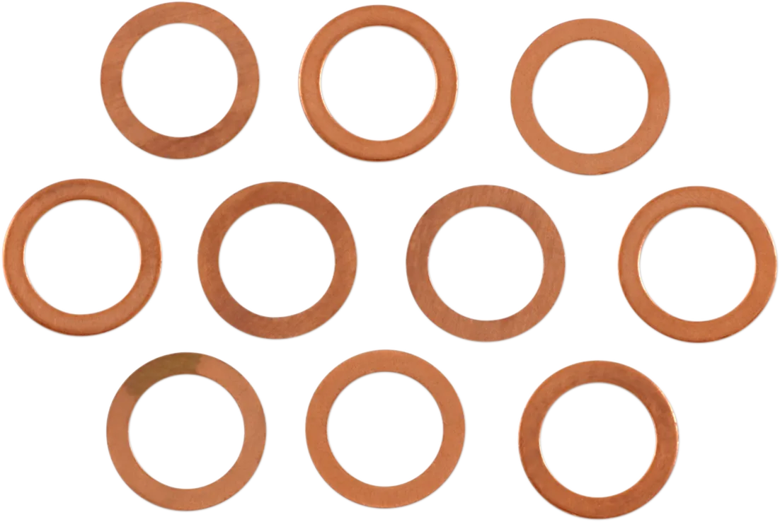 Copper Crush Washers for Wheel Cylinder Bolt