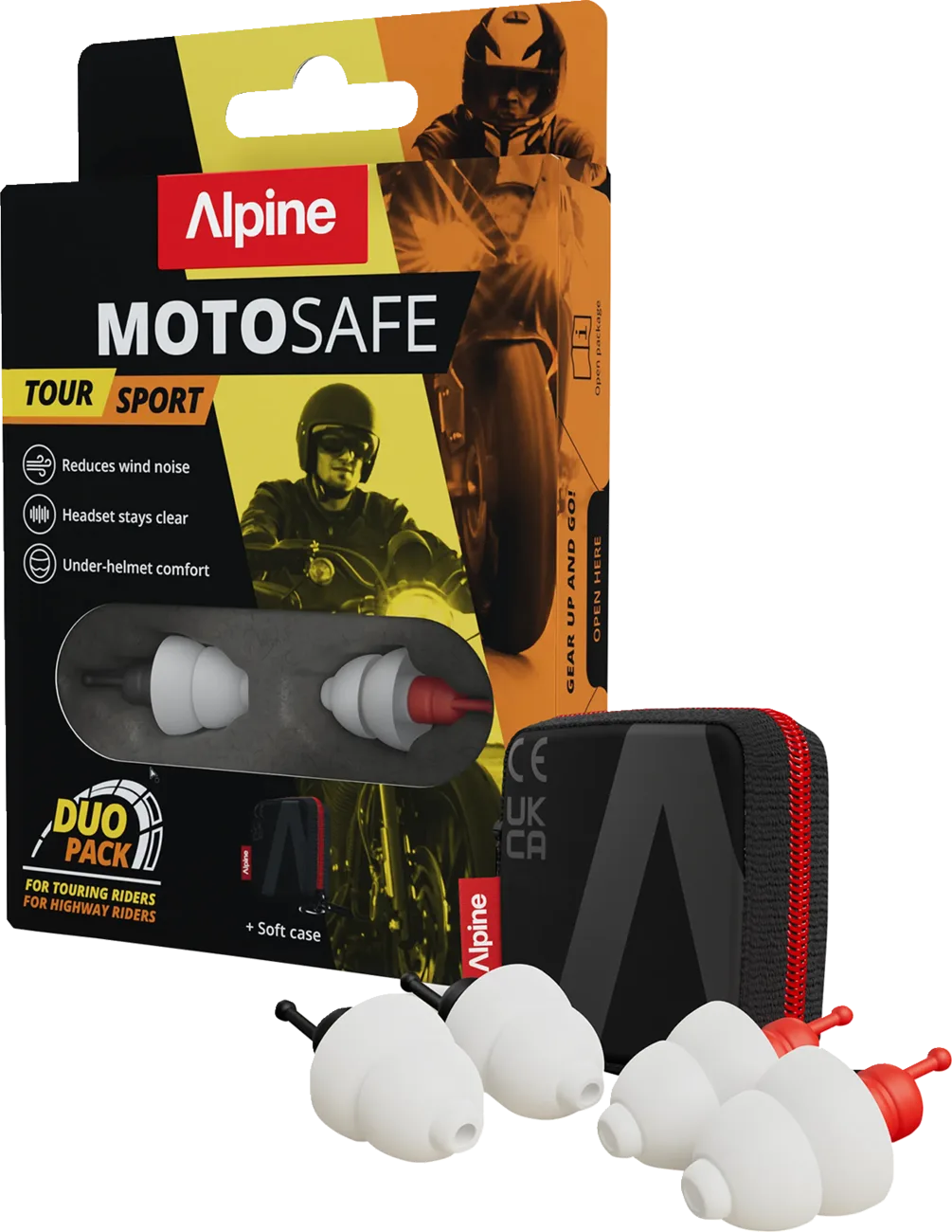 MotoSafe Duo Earplugs Pack