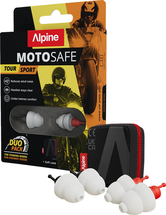 MotoSafe Duo Earplugs Pack