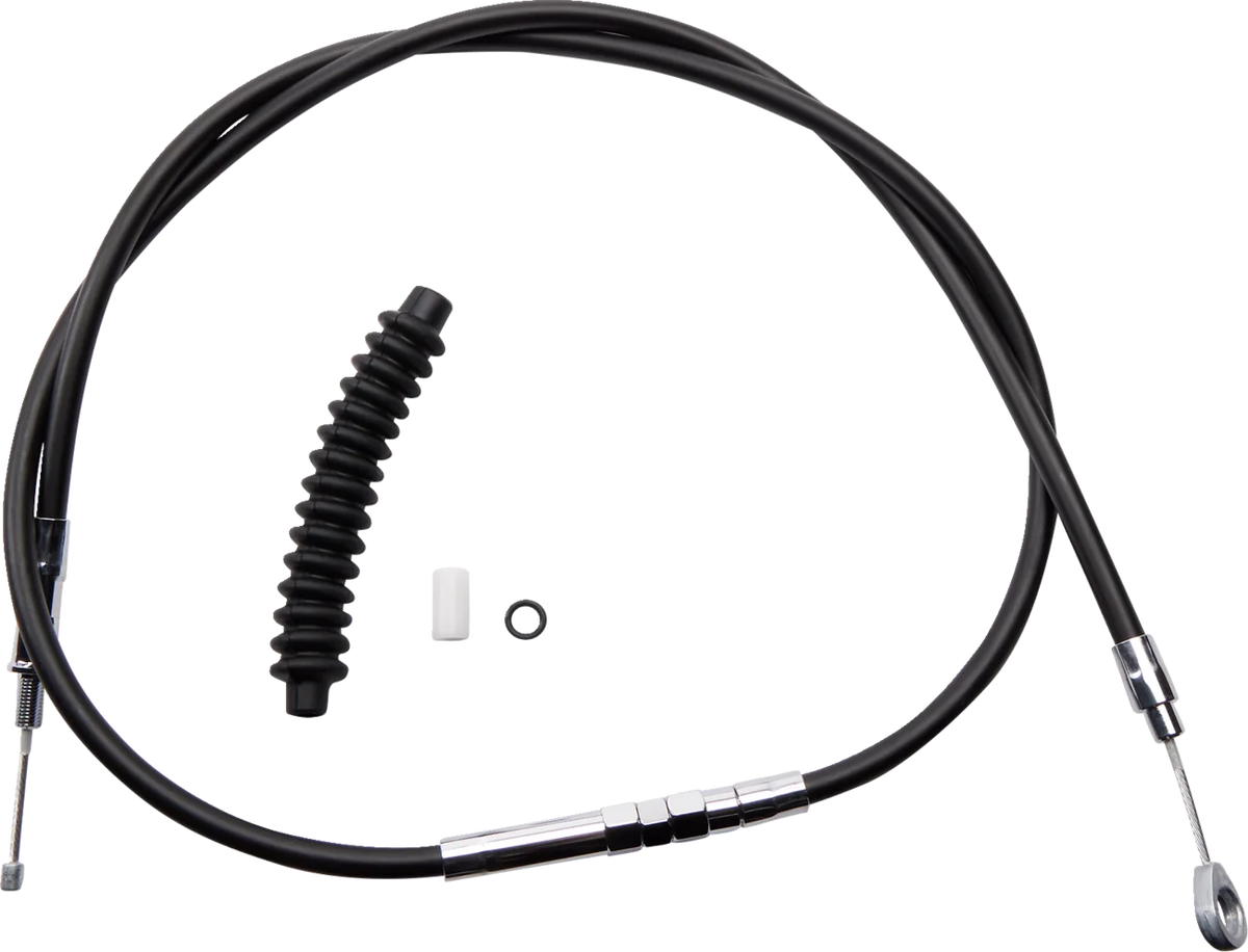 High-Efficiency Black Vinyl Clutch Cable