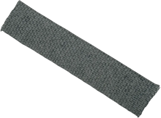 Black Fiberglass Exhaust Wrap with No Tie Wraps