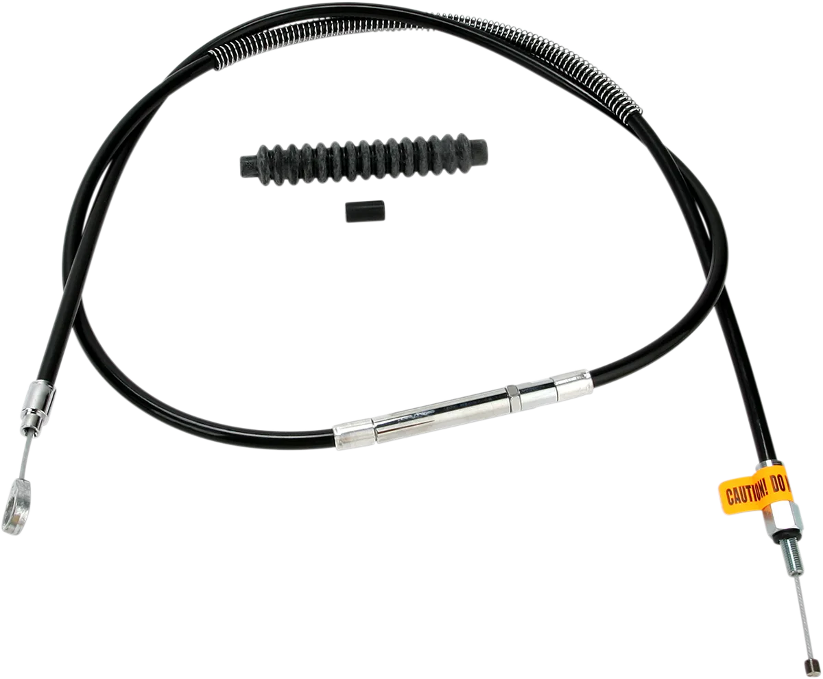 High-Efficiency Black Vinyl Clutch Cable