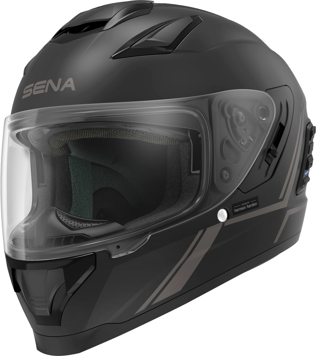 Stryker Full Face Helmet w/ Mesh Intercom