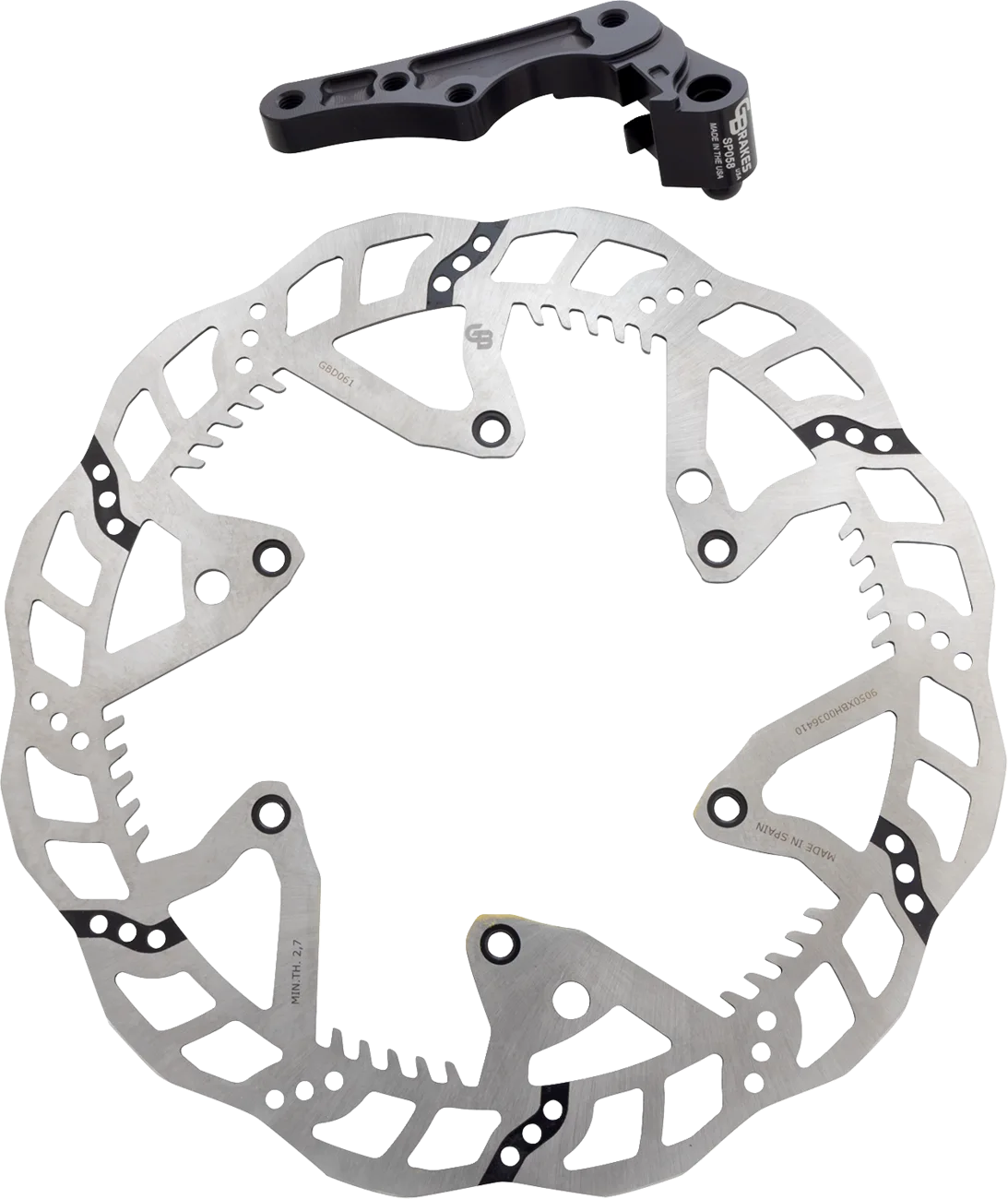 Wave® Brake Rotor Kit With Bracket