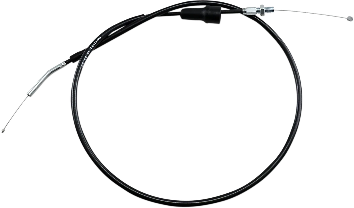 Black Vinyl Throttle Cable