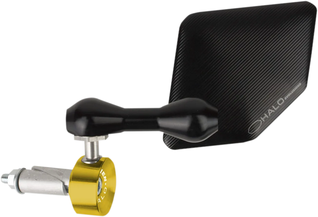 Halo Stainless Steel Bar End Mirror