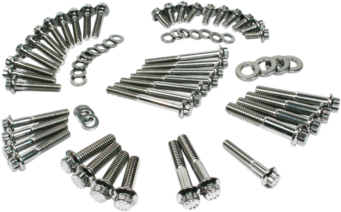 12-Point External Primary/Transmission Engine Fastener Kit