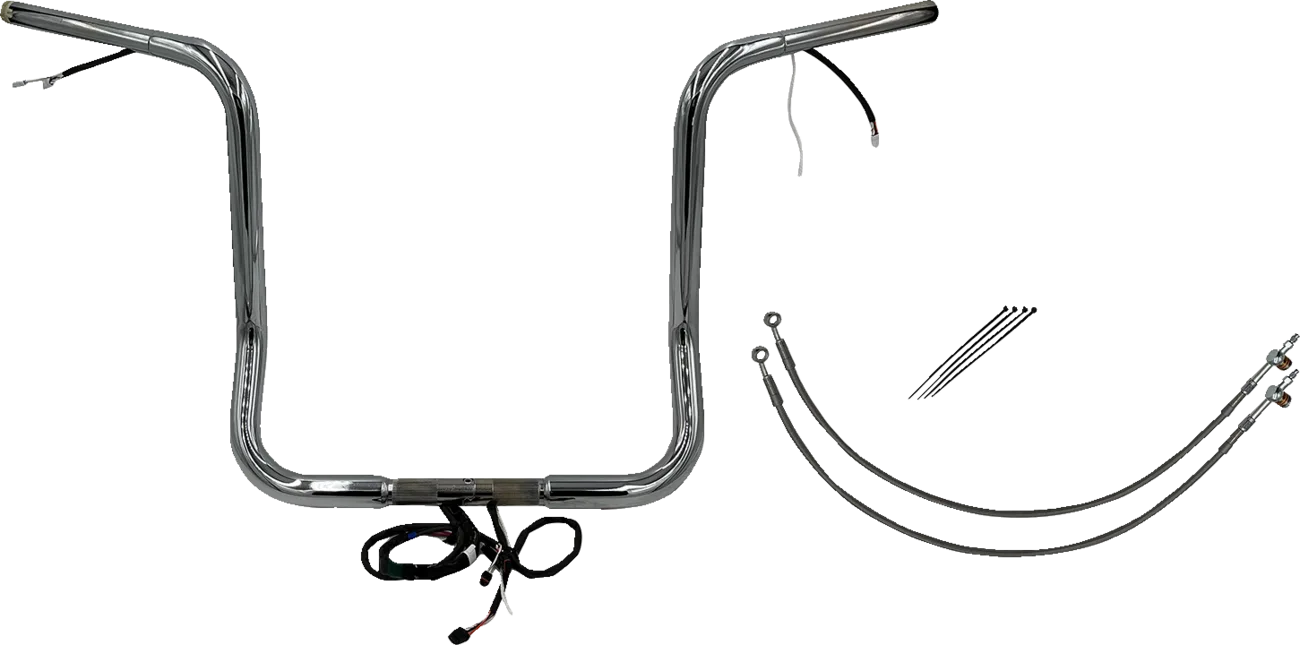 EZ Install Wired 1-1/4" Round Top Handlebar Kit