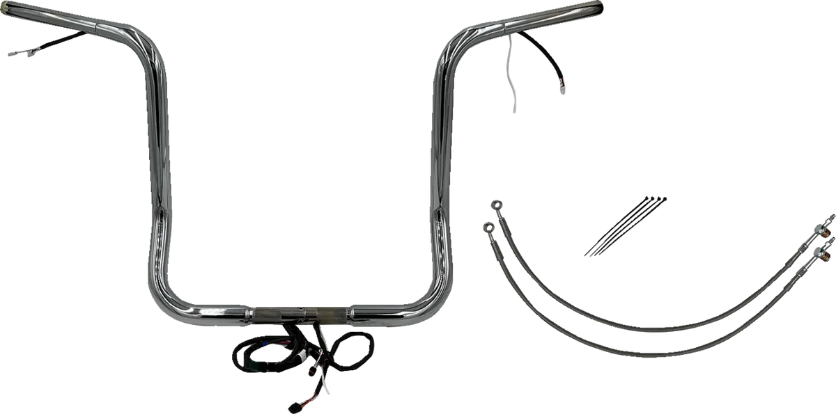 EZ Install Wired 1-1/4" Round Top Handlebar Kit