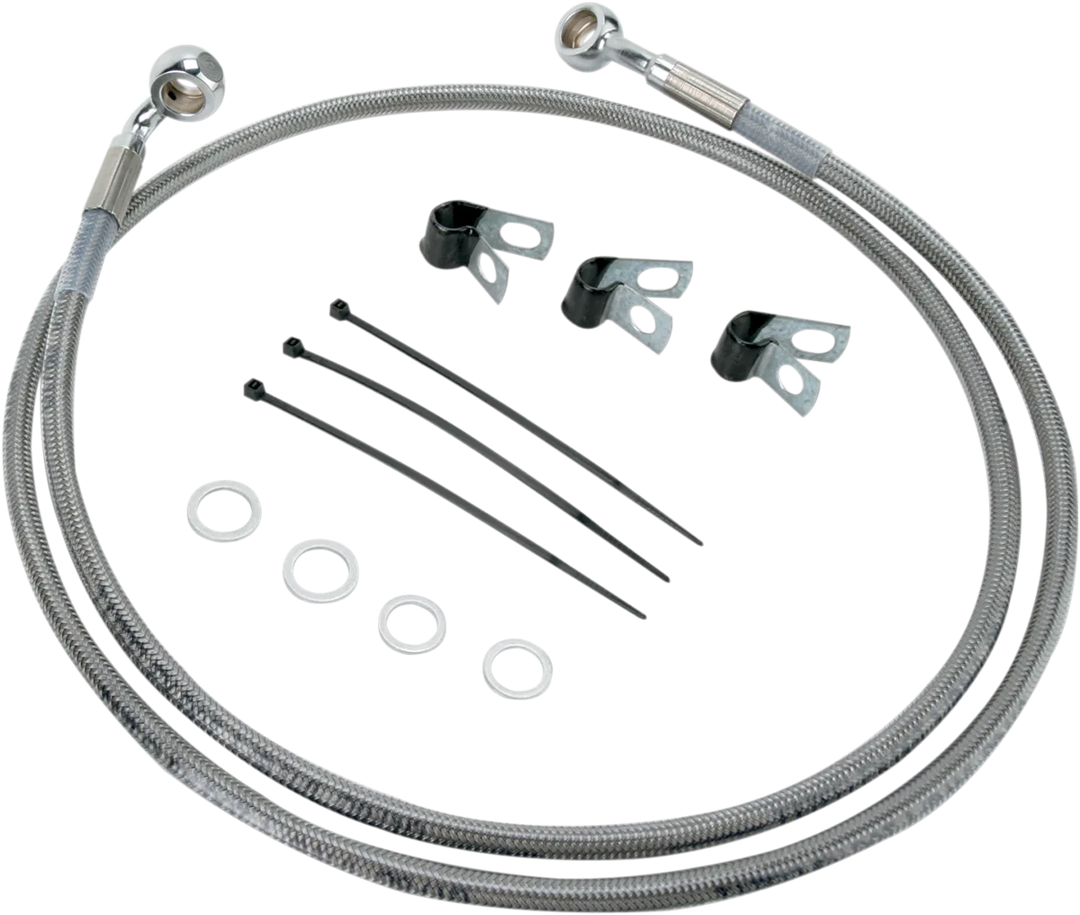 Extended Length Stainless Steel Brake Line Kit