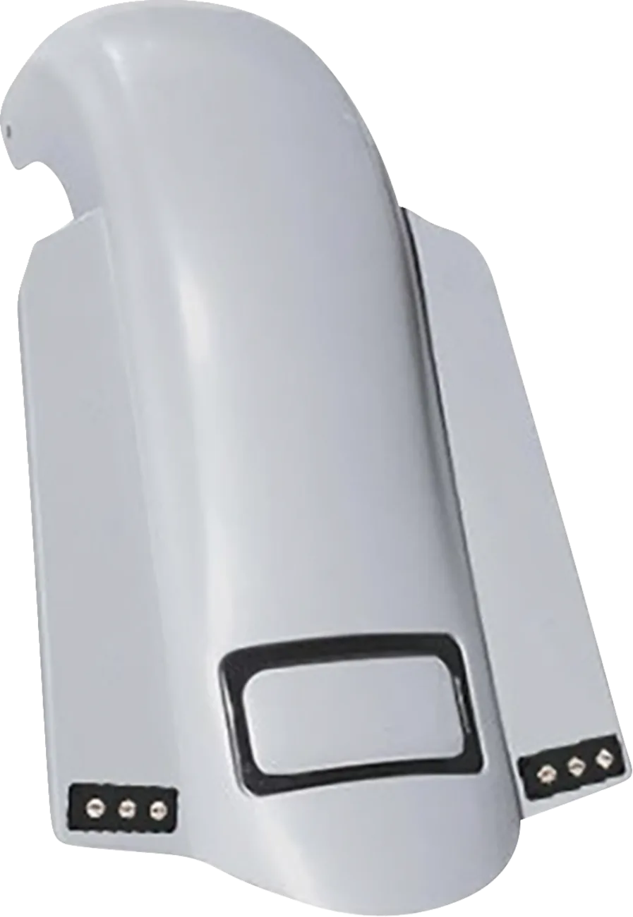 Short Sport SS Rear Fender with Plate Frame and Tri-Pod Rectangle Light Kit