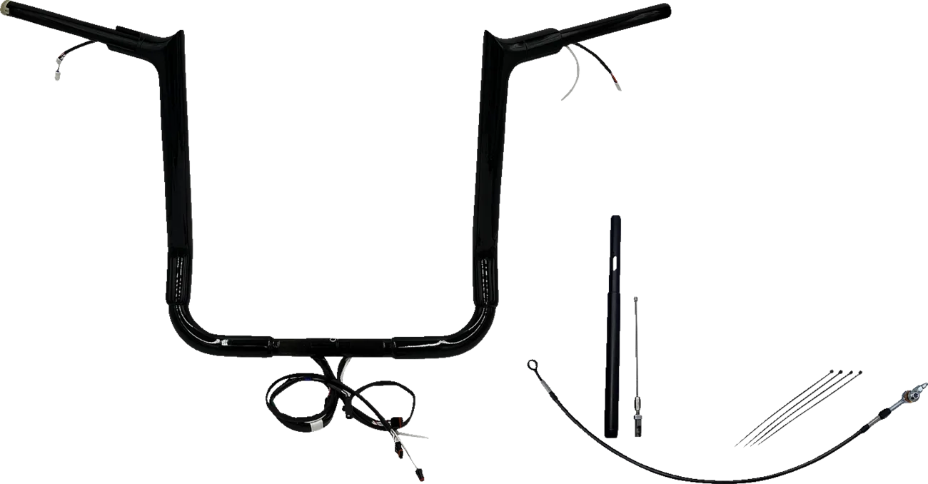 EZ Install Wired 1-1/2" Pointed Top Handlebar Kit