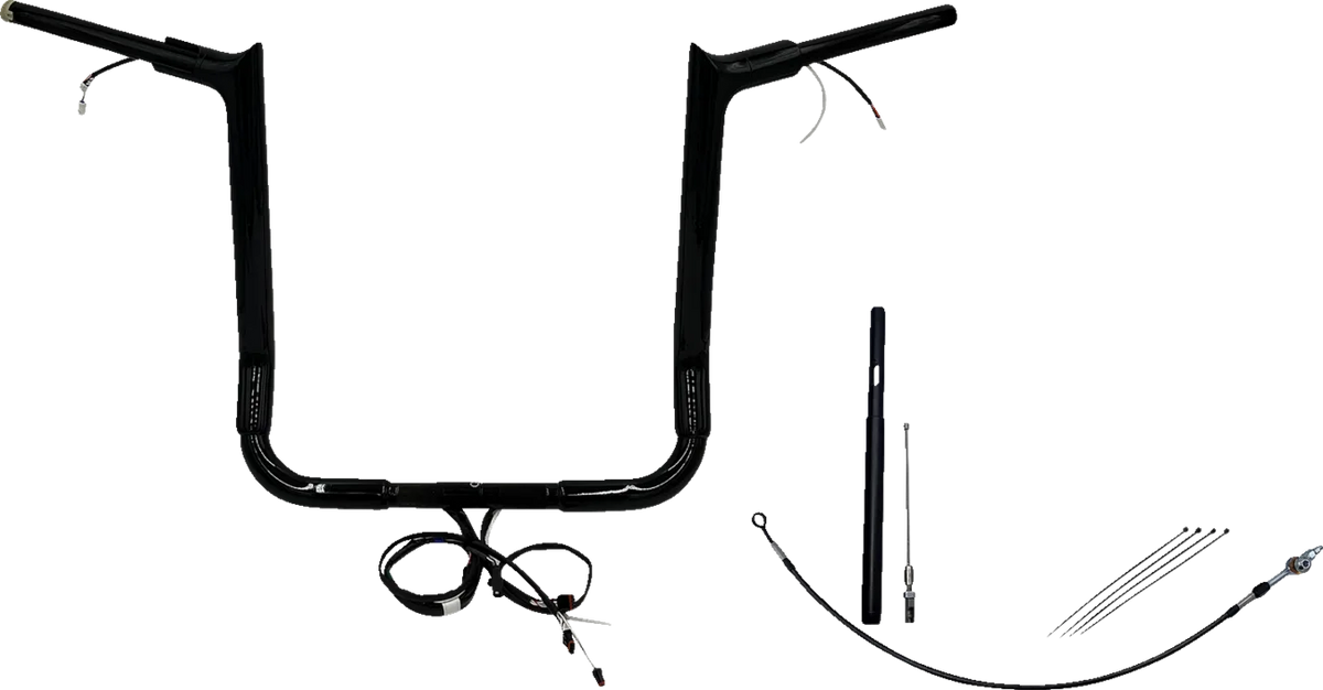 EZ Install Wired 1-1/2" Pointed Top Handlebar Kit
