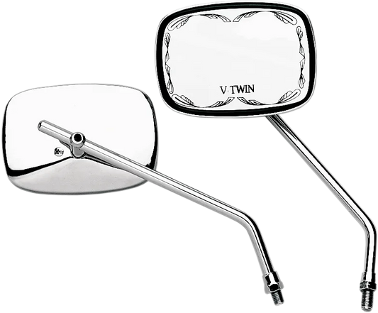 Die-Cast Scrolled Mirror