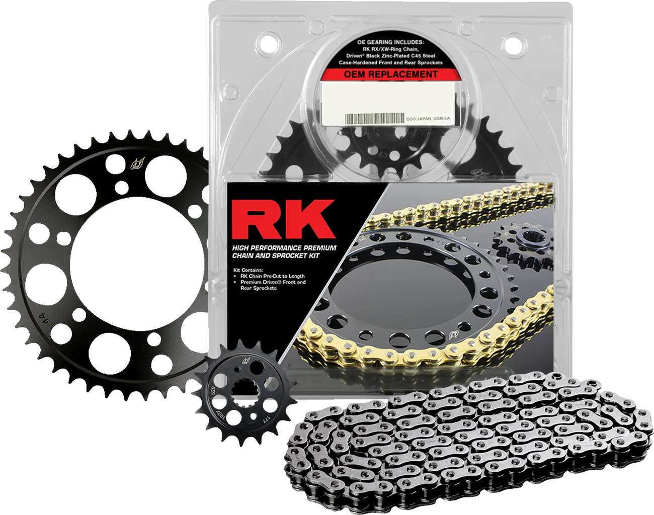 OEM Replacement Chain and Sprocket Kit