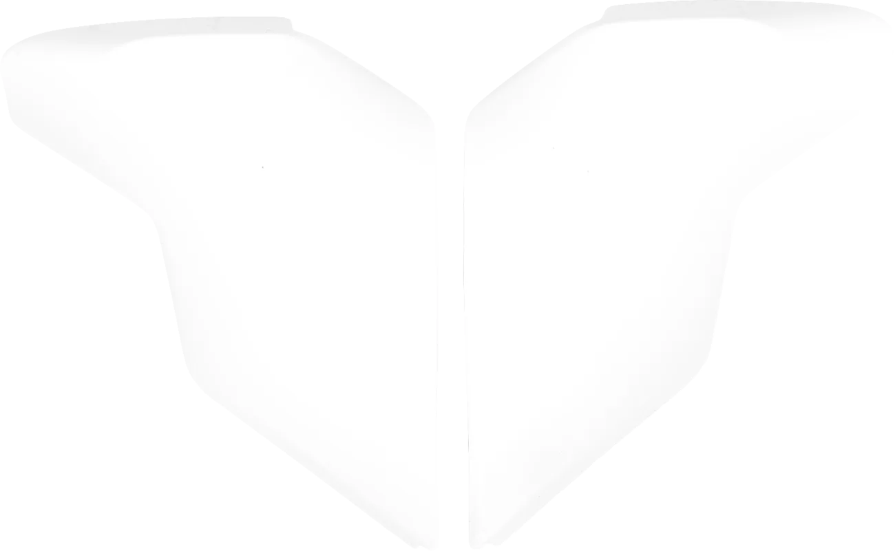 Ultraflite™ Helmet Side Plates — Solid