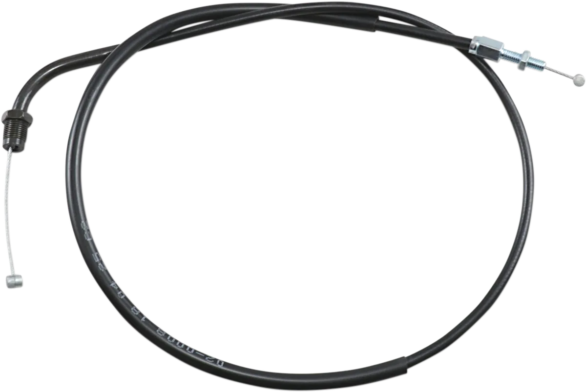 Black Vinyl Throttle Cable