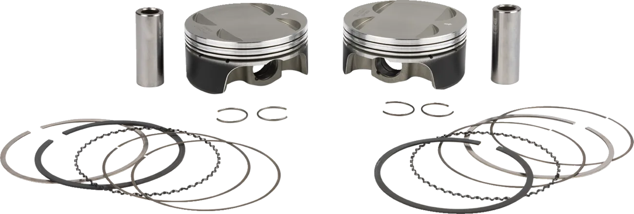 Piston Kit Anodize Crown