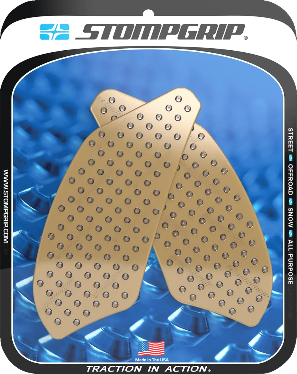 Volcano Profile Traction Pad Tank Grips