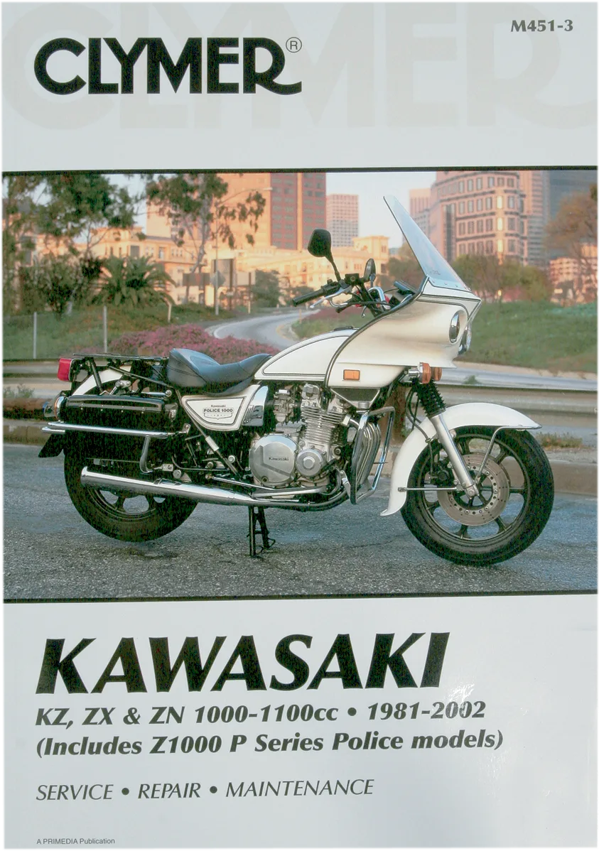 Motorcycle Repair Manual — Kawasaki