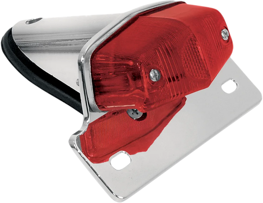 Lucas-Style Taillight with Chrome Bracket
