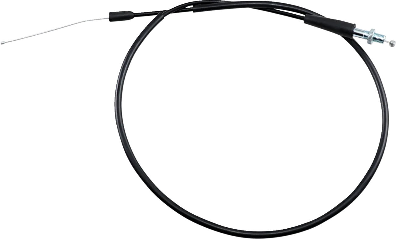 Black Vinyl Throttle Cable