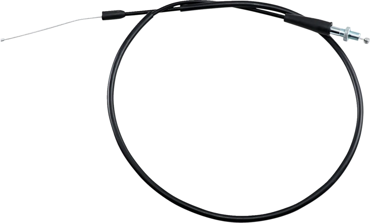 Black Vinyl Throttle Cable