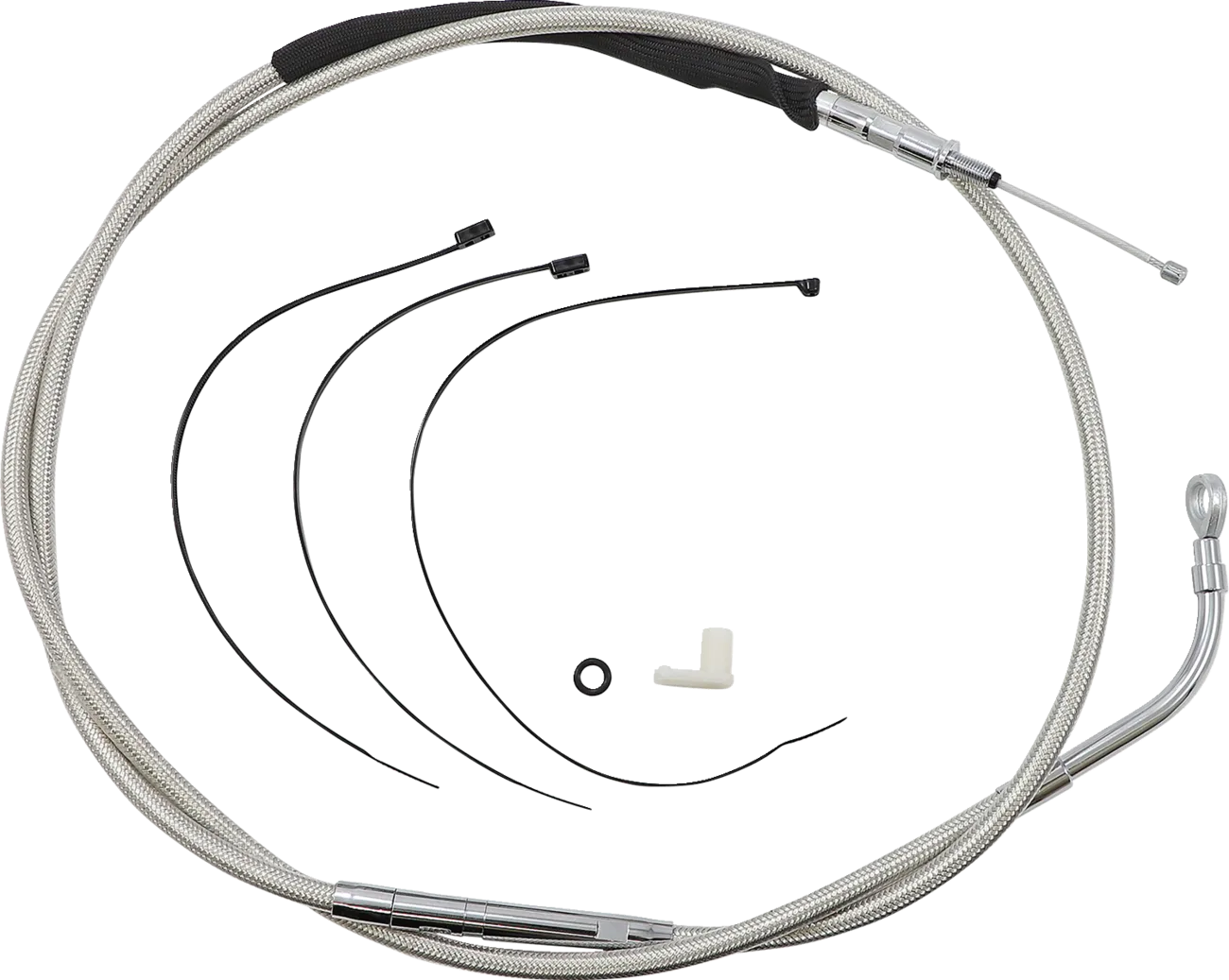High-Efficiency Polished Stainless Clutch Cable