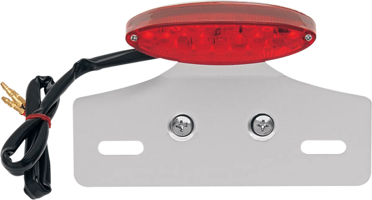Mini Led Cat Eye Taillight with License Plate Mount